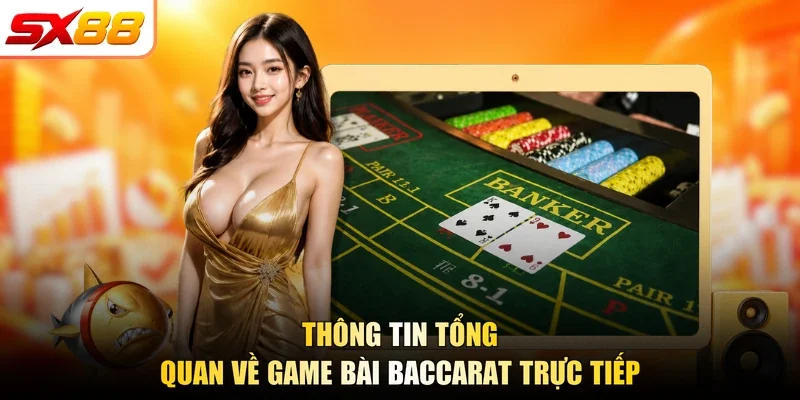 Thông tin tổng quan về game bài Baccarat trực tiếp